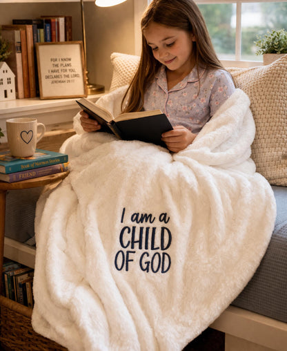 I Am a Child of God Blanket