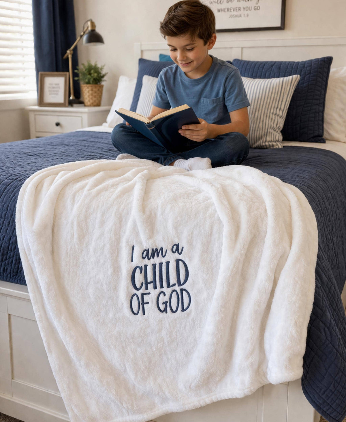 I Am a Child of God Blanket