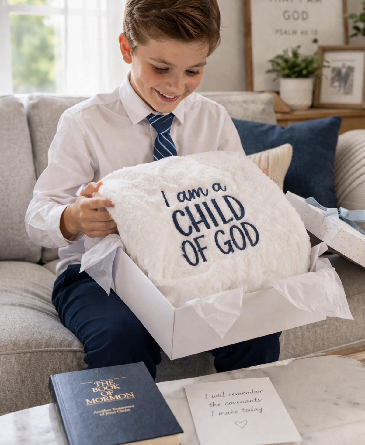 I Am a Child of God Blanket