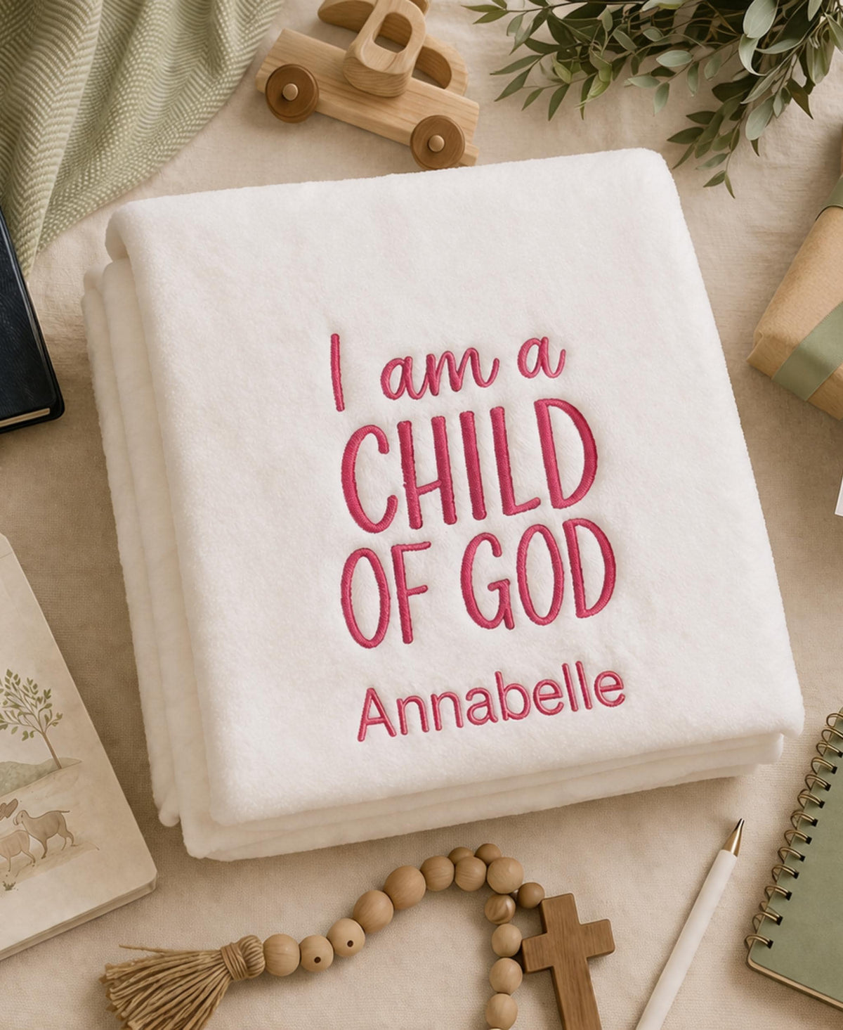 I Am a Child of God Blanket
