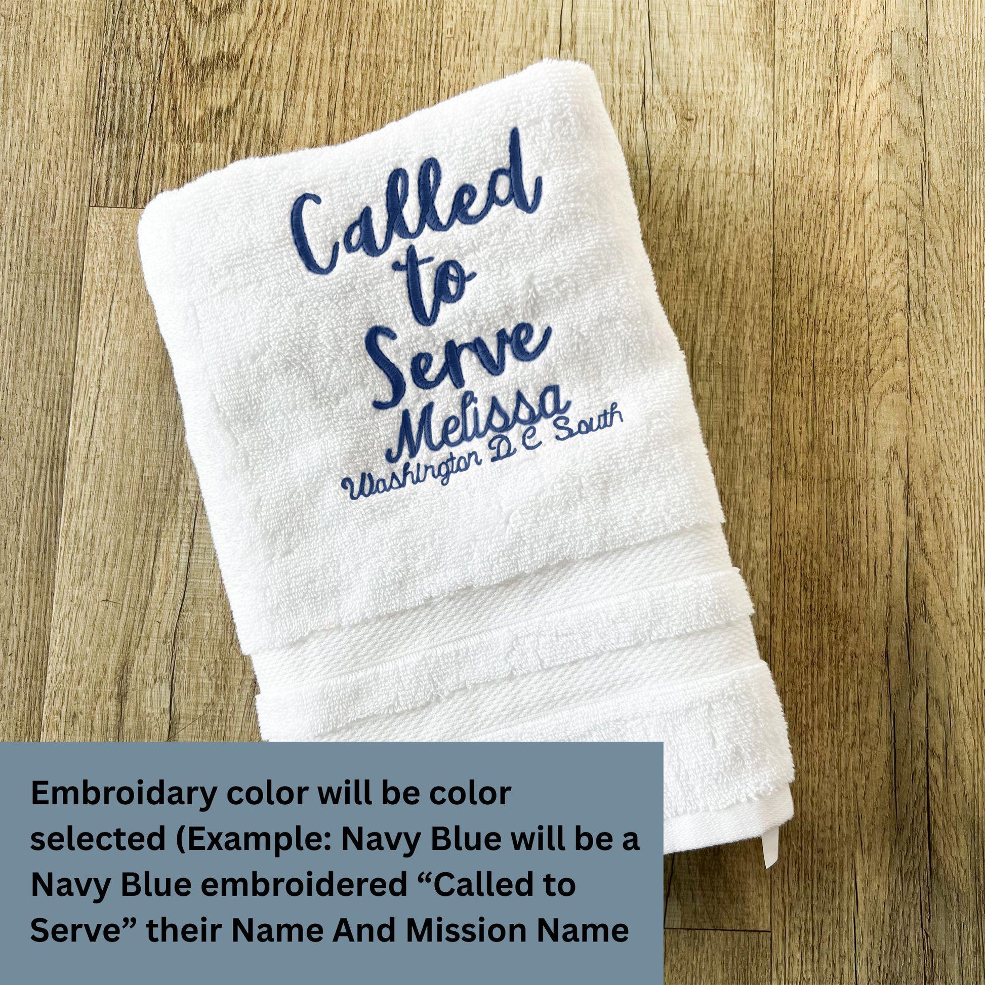 LDS Missionary Gift Towel