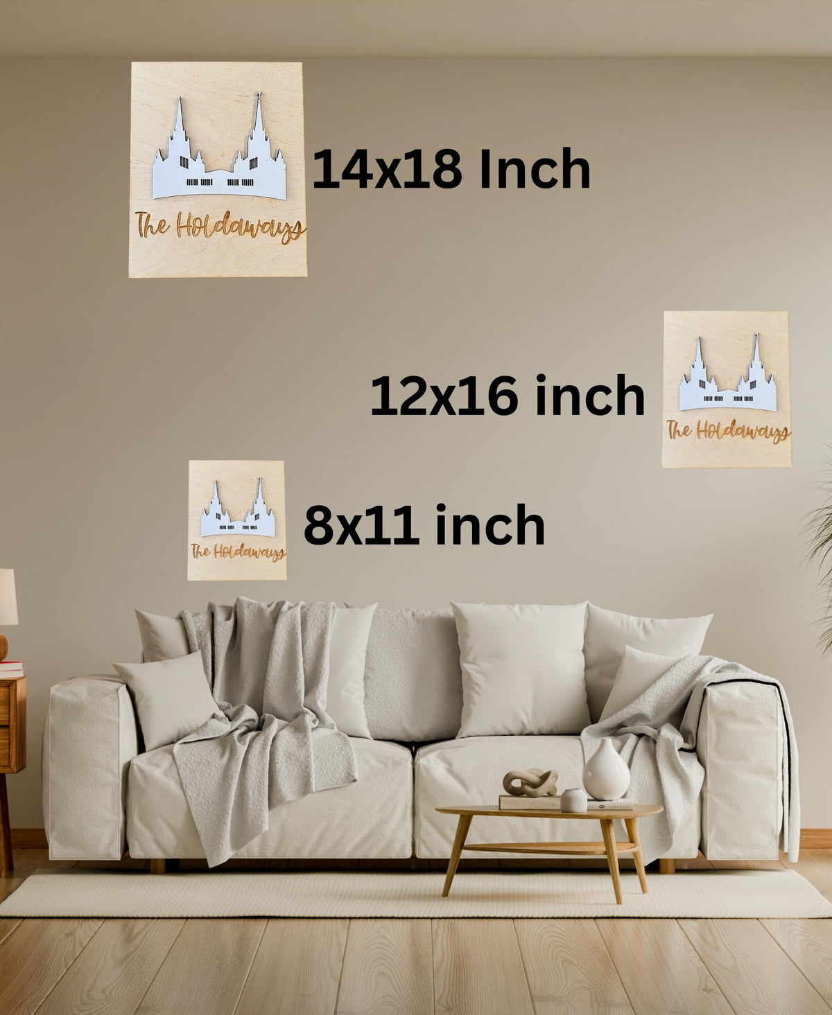 LDS Wedding Plaque Temple Wall Art