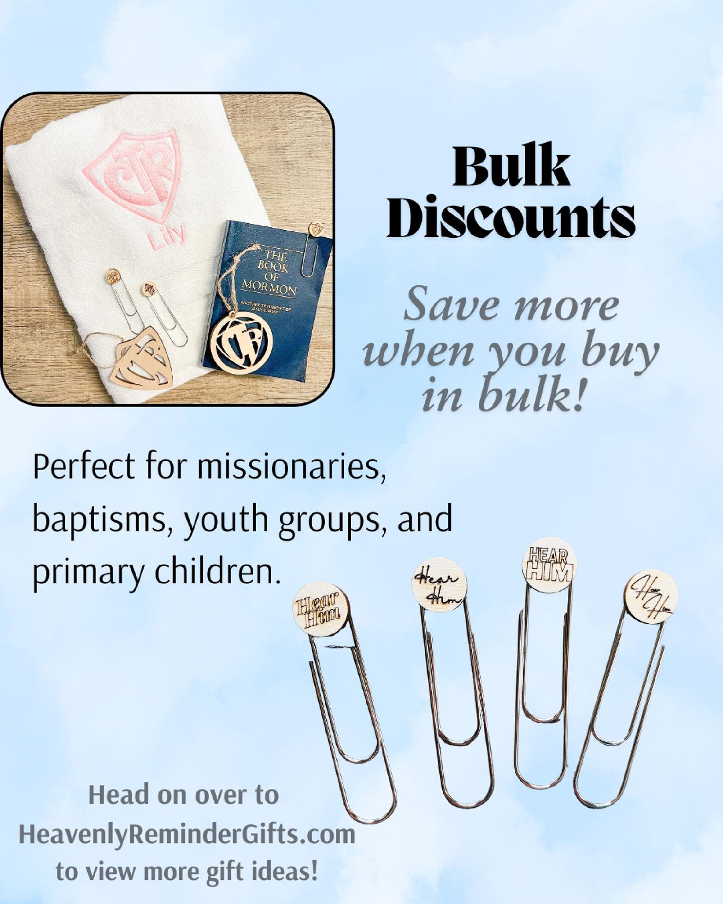 Christus Bookmark | Jesus Christ Paperclip Bulk