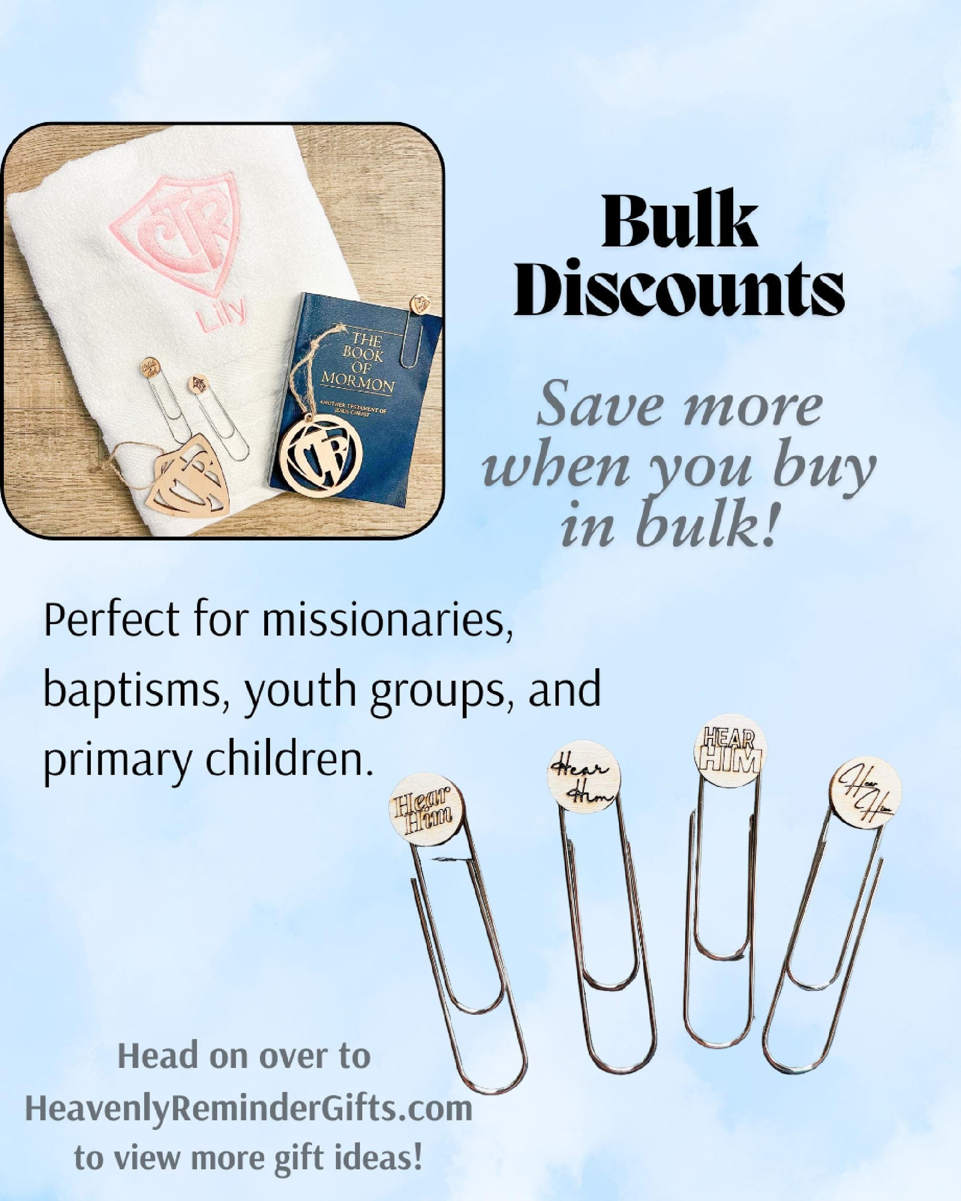 Christus Bookmark | Jesus Christ Paperclip Bulk