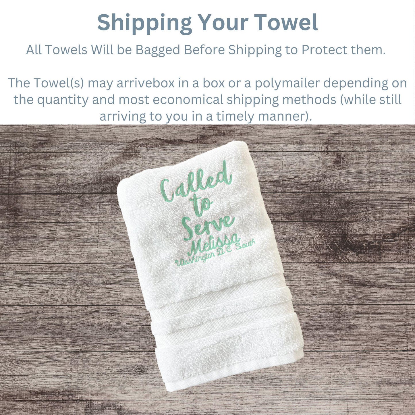 LDS Missionary Gift Towel