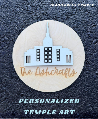 LDS Wedding Plaque Temple Wall Art