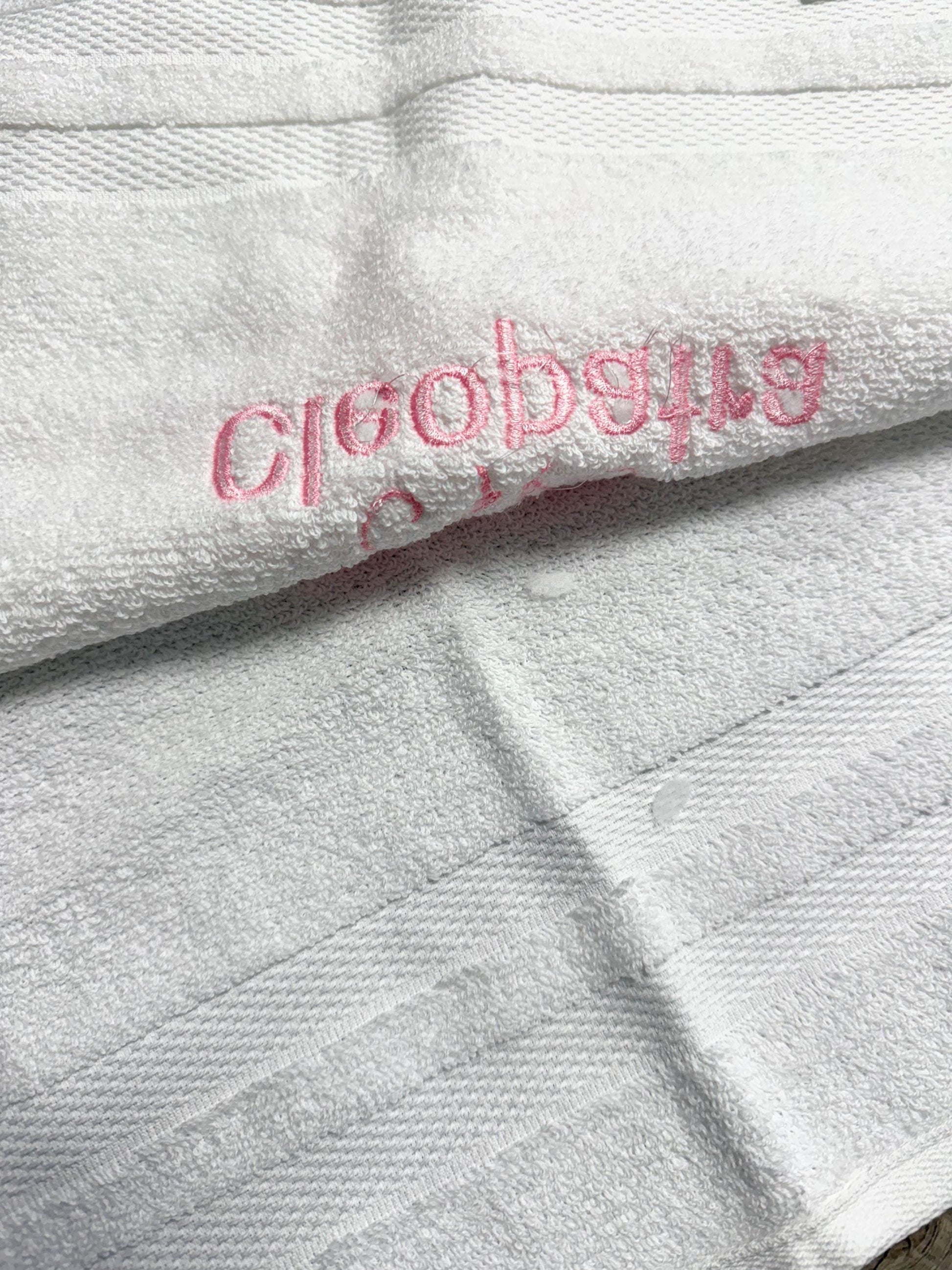 Baptism Towel and Seashell Gift Set