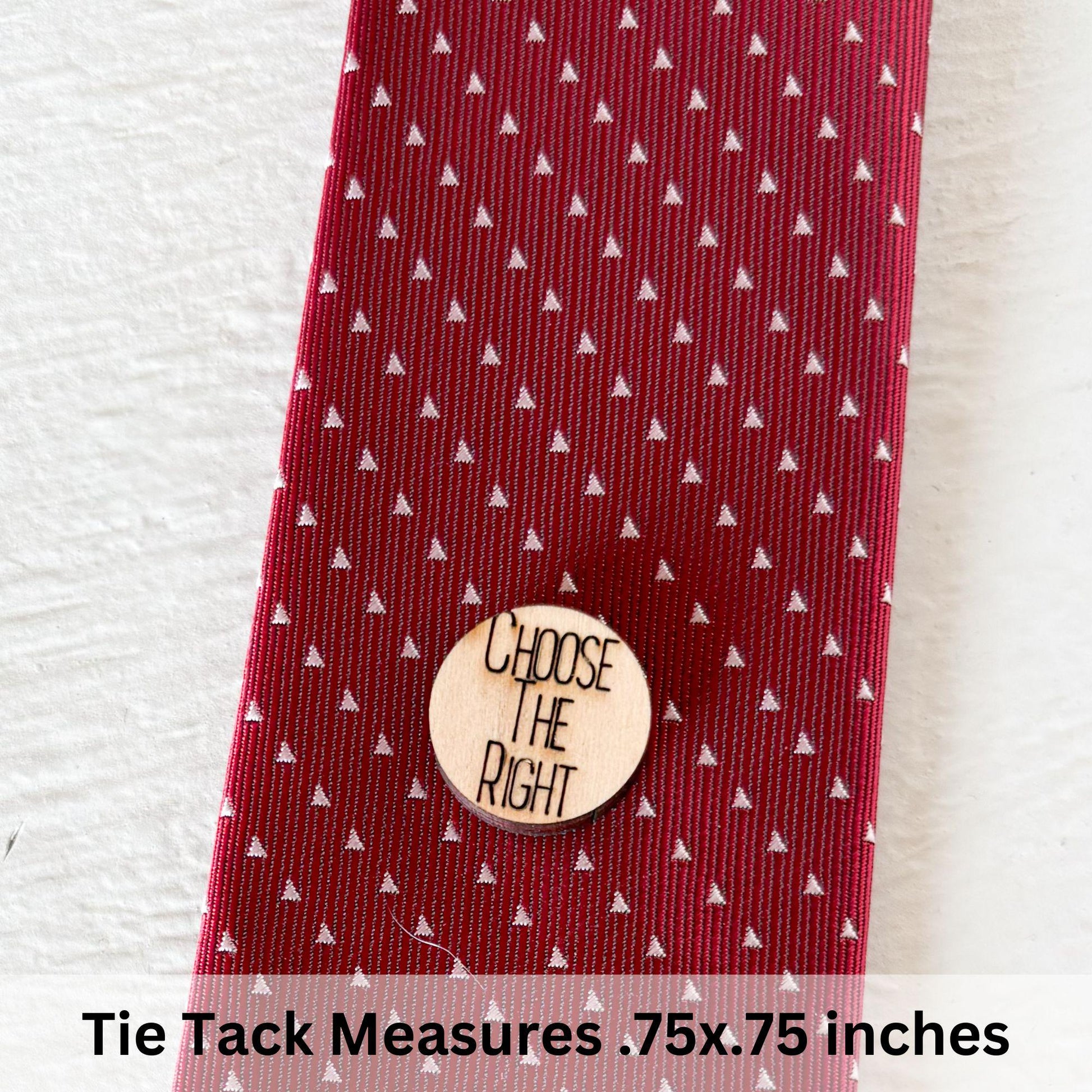 Missionary Theme Christus Tie Tack