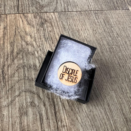 Missionary Theme Christus Tie Tack