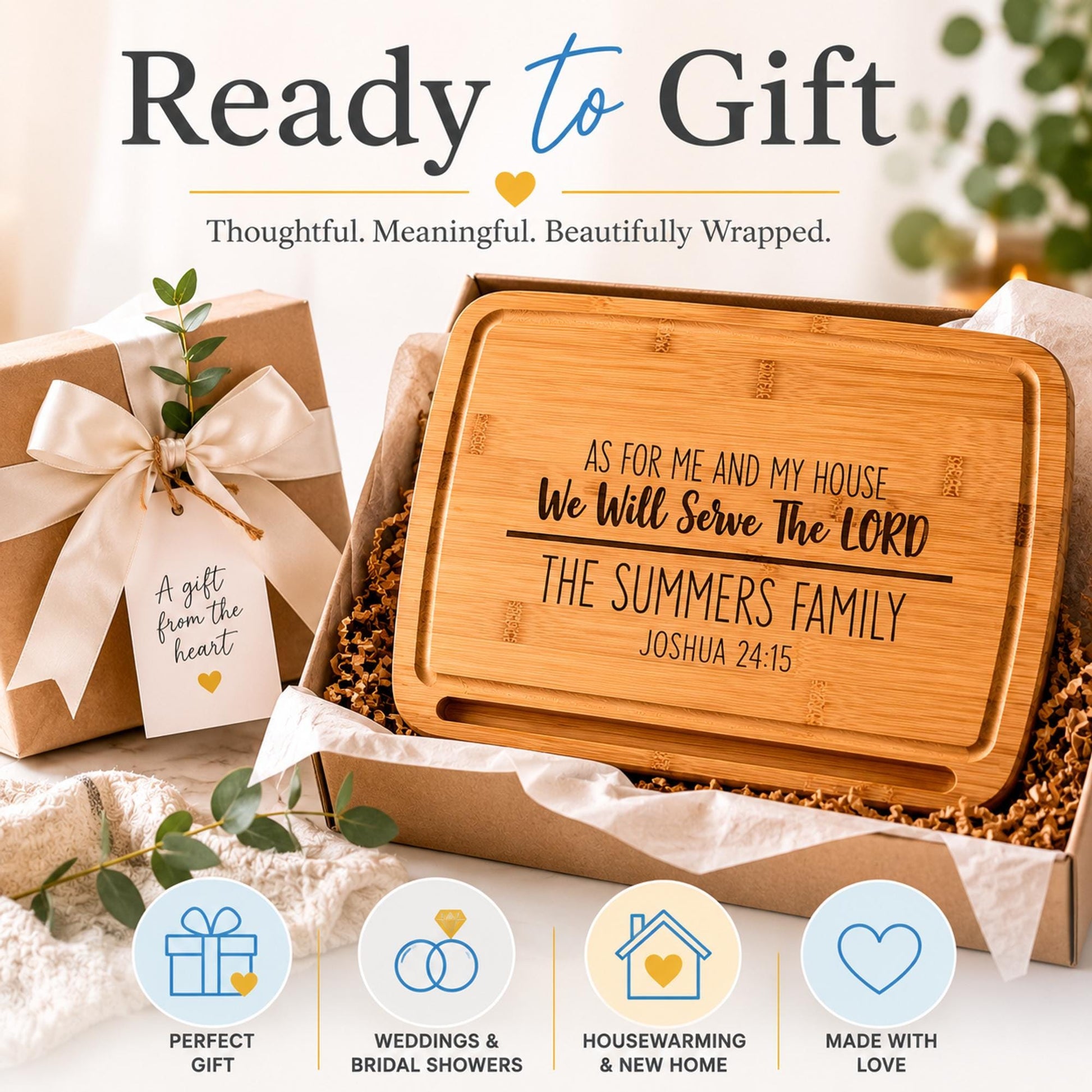 Personalized Bamboo Cutting Board