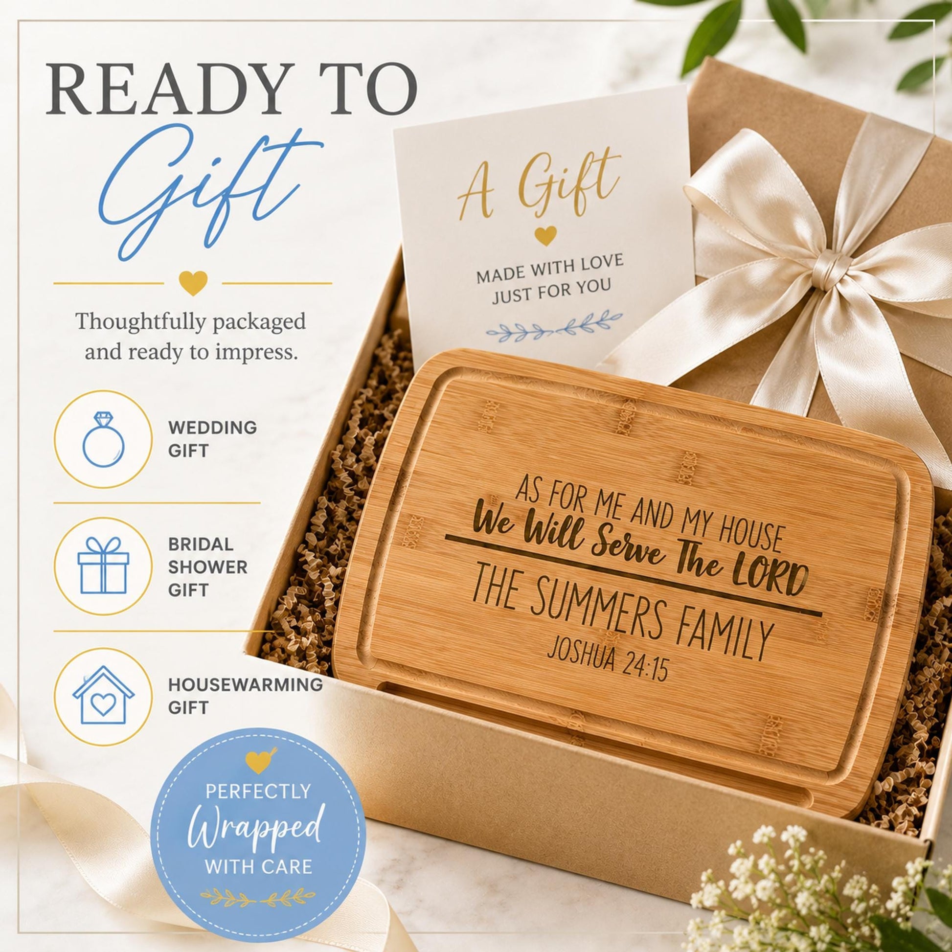 Personalized Bamboo Cutting Board