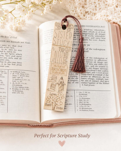 Mission Call Gift Bookmark, Personalized Elder Sister Missionary Wo...