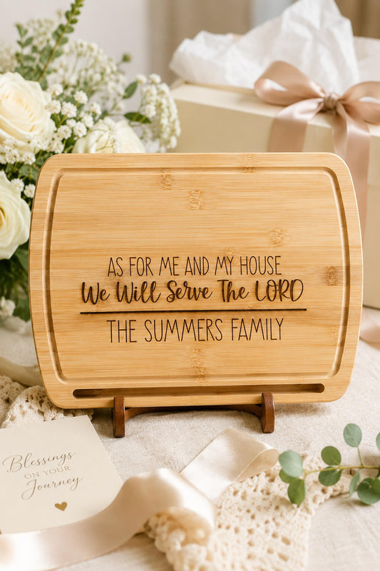 Personalized Bamboo Cutting Board