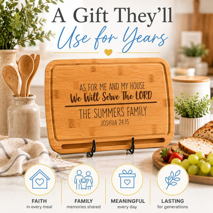 Personalized Bamboo Cutting Board