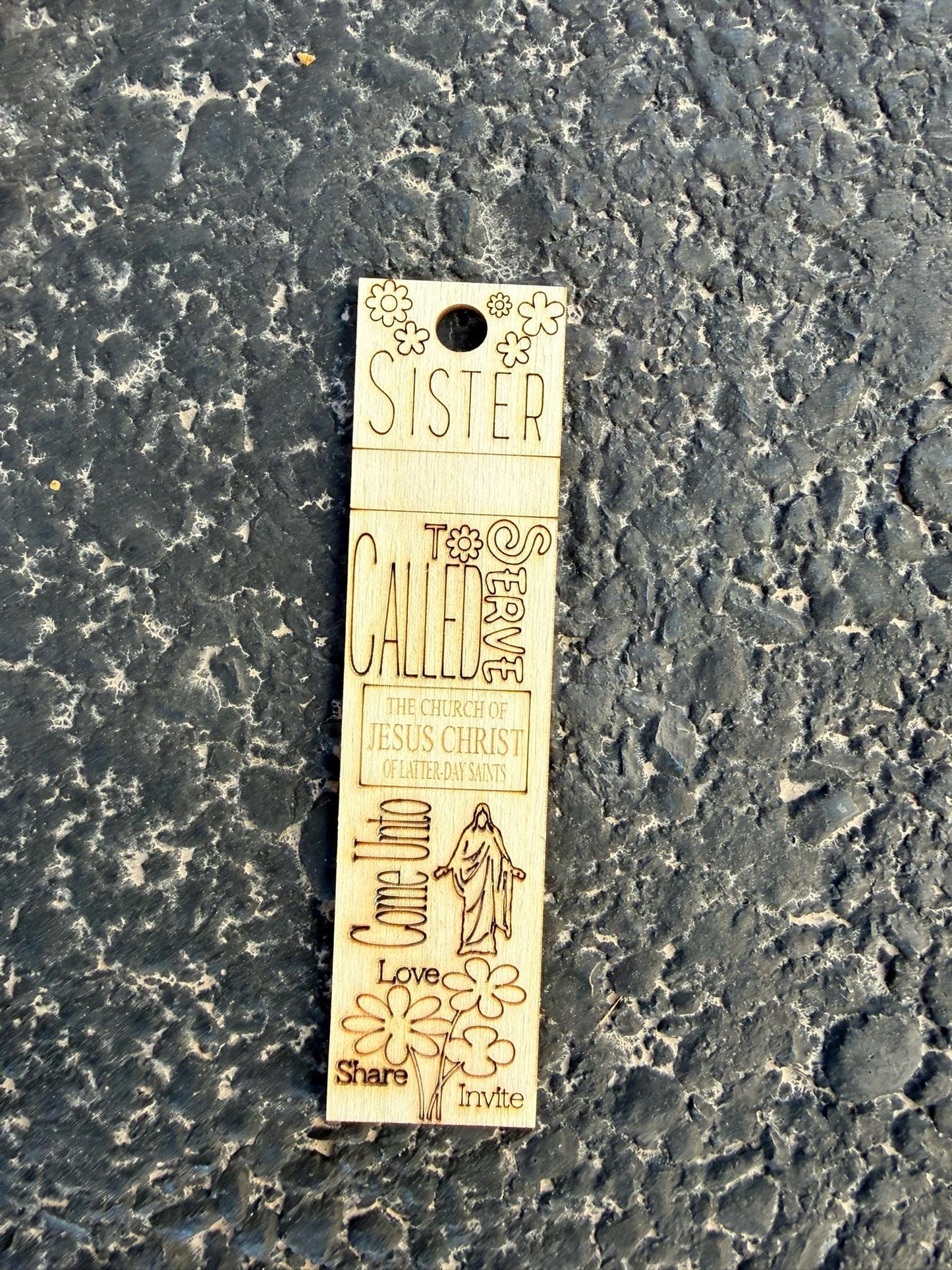 Mission Call Gift Bookmark, Personalized Elder Sister Missionary Wo...