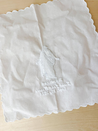 Christus Memorial Handkerchief | Personalized