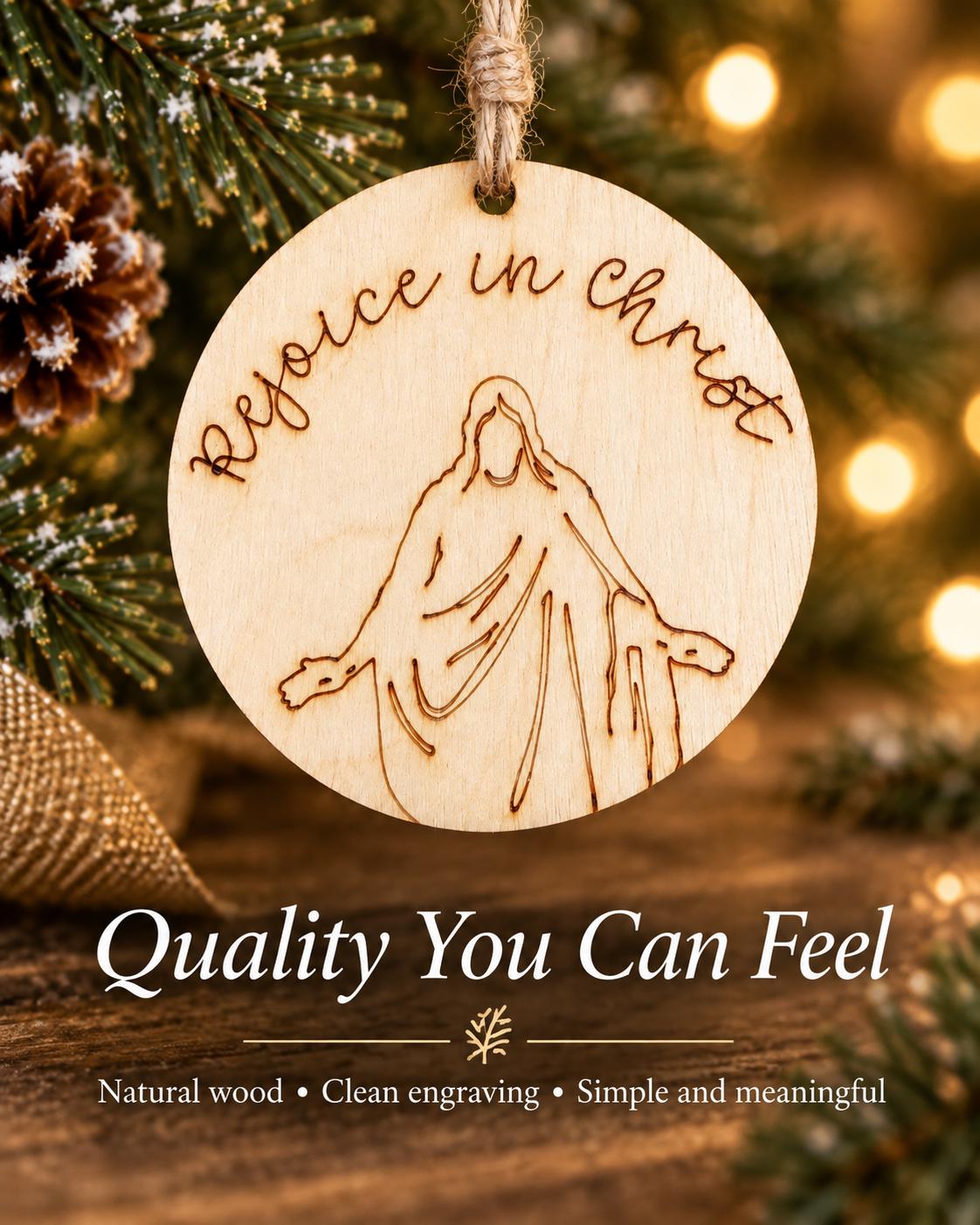 Rejoice in Christ Ornaments | Set of 10