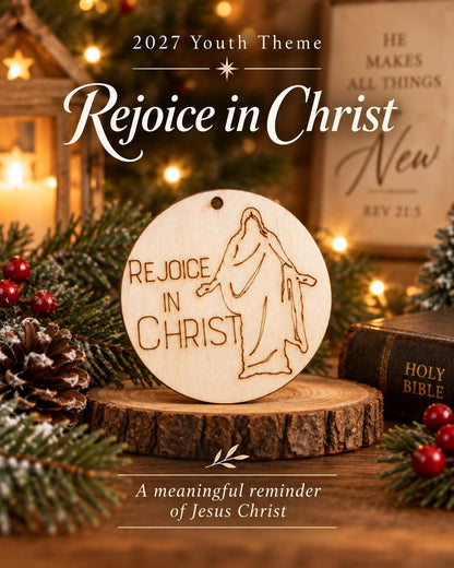 Rejoice in Christ Walking Savior Ornament