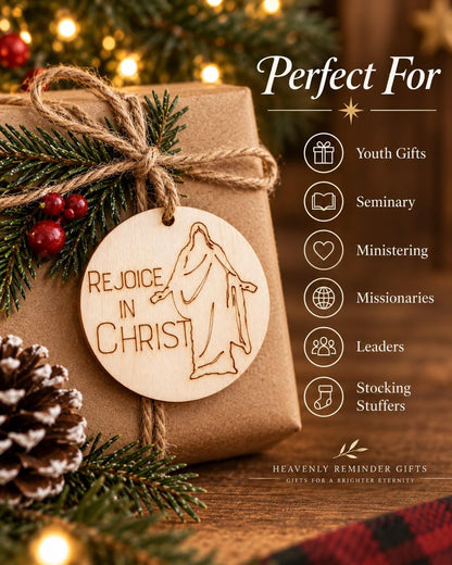 Rejoice in Christ Walking Savior Ornament