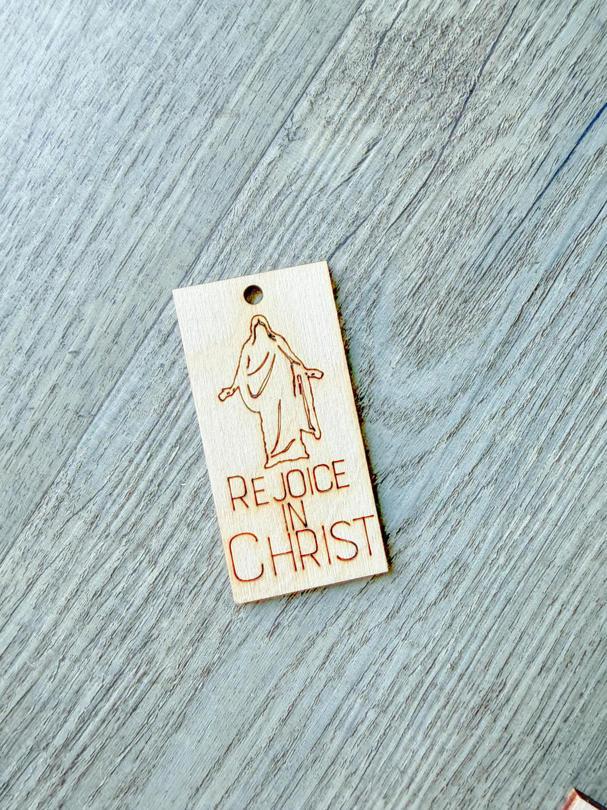 Rejoice in Christ Keychain | Pick Your Style