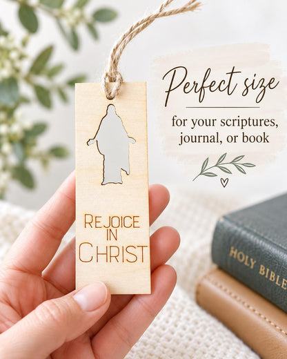 Rejoice in Christ Jesus Silhouette Bookmark