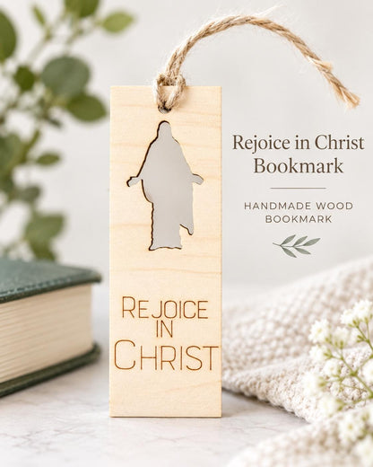 Rejoice in Christ Jesus Silhouette Bookmark