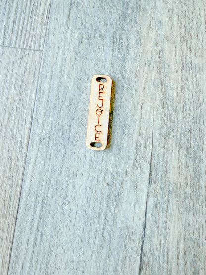 Custom Engraved Wood Bracelet Bars