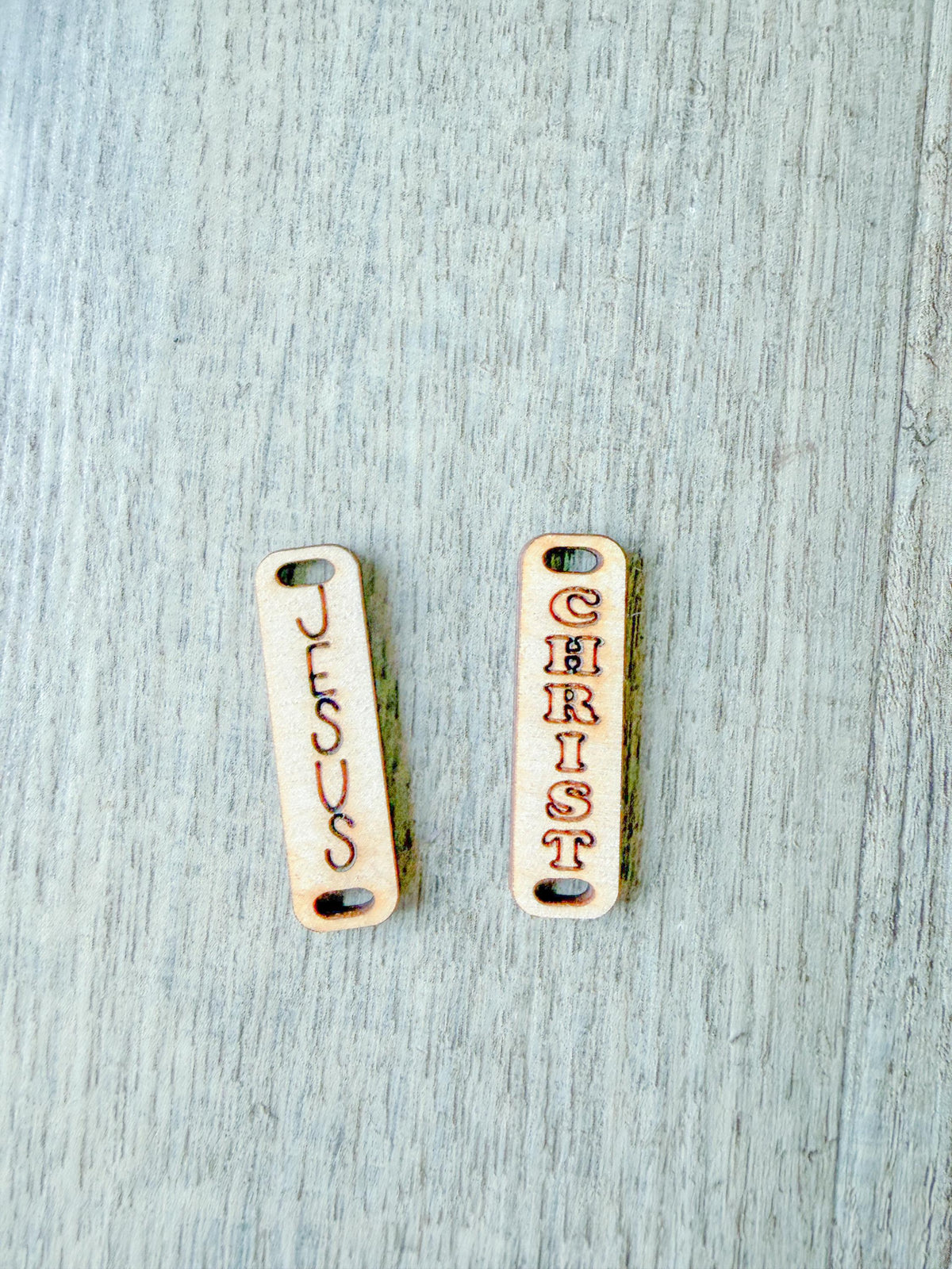 Custom Engraved Wood Bracelet Bars