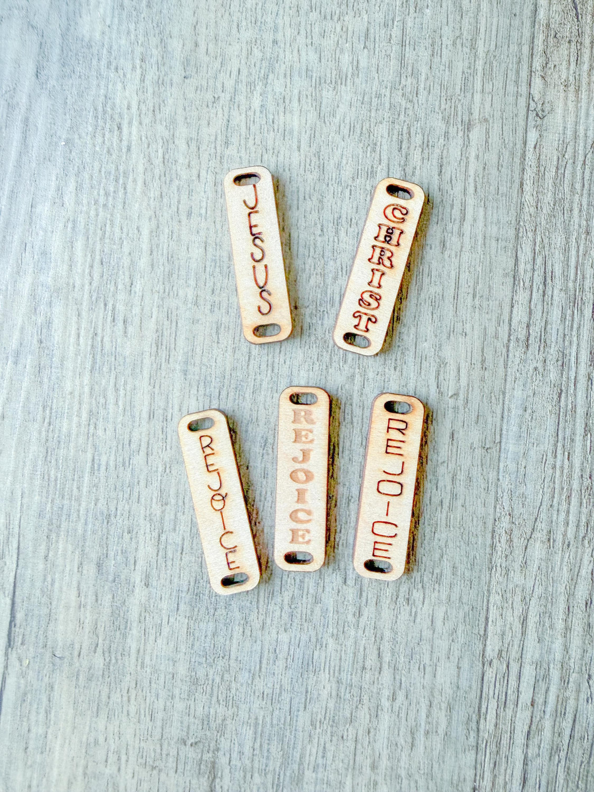 Rejoice in Christ Bracelet Bars