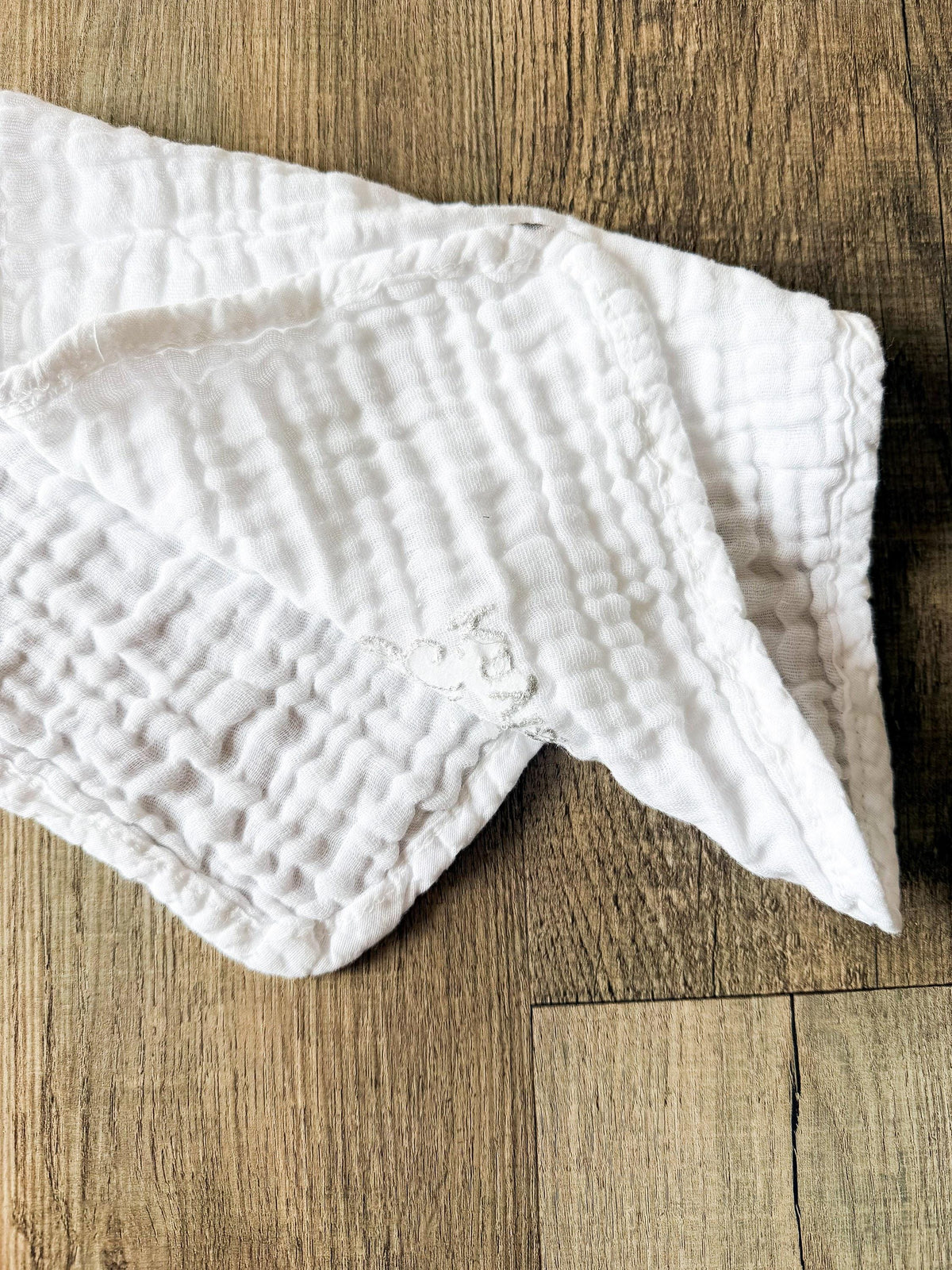 Personalized Baptism Bib & Burp Cloth