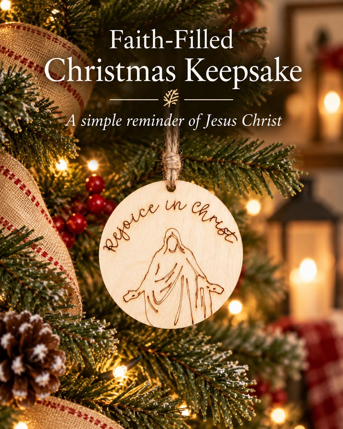 Rejoice in Christ Ornaments | Set of 10
