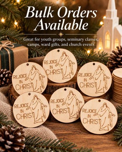 Rejoice in Christ Walking Savior Ornament