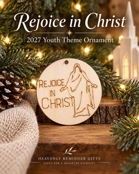 Rejoice in Christ Walking Savior Ornament