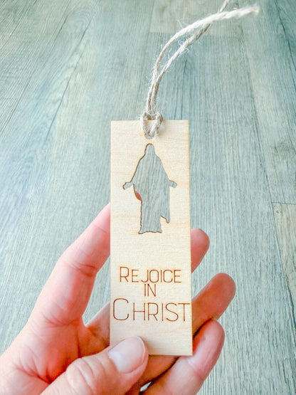 Rejoice in Christ Jesus Silhouette Bookmark