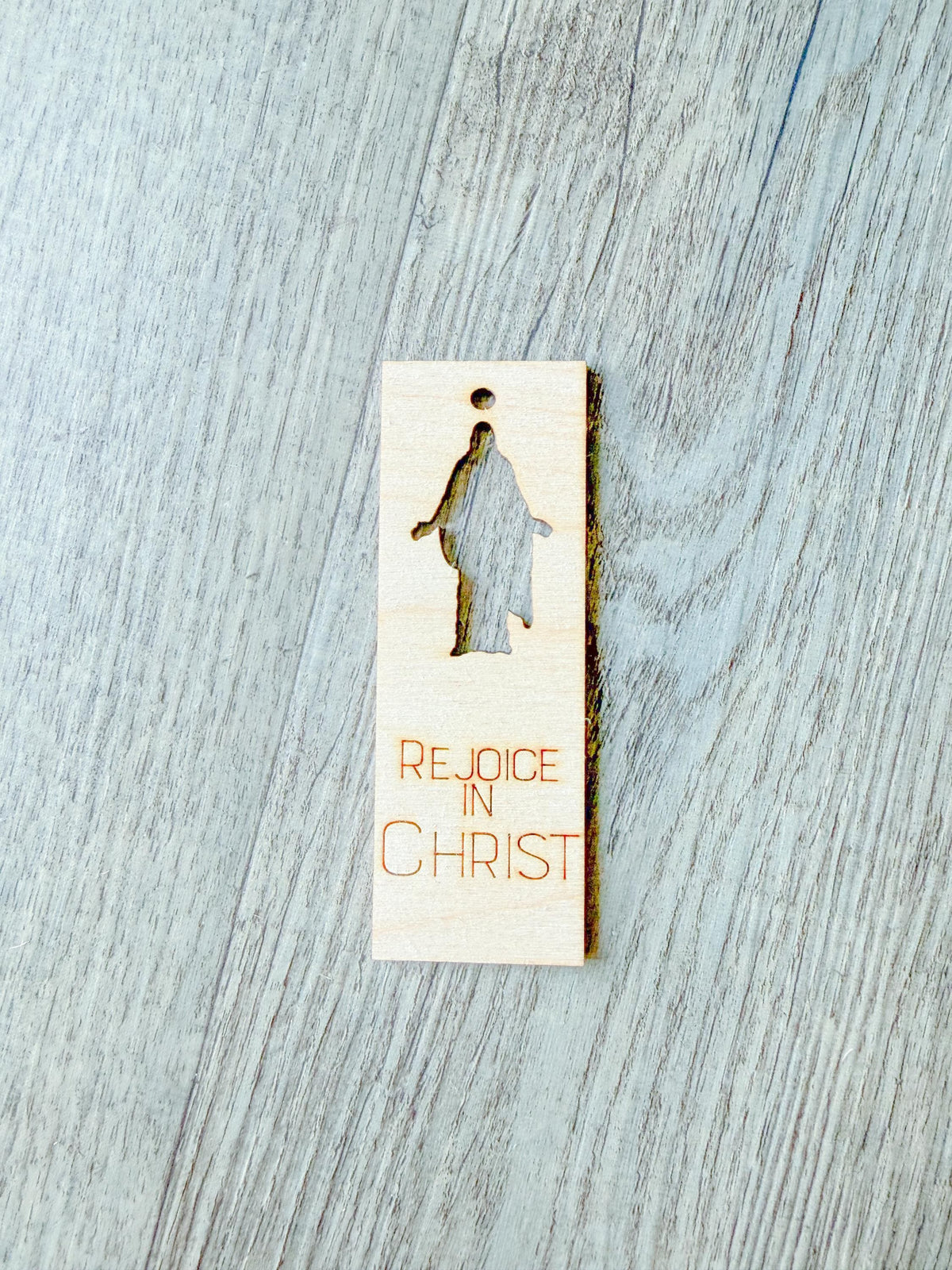 Rejoice in Christ Jesus Silhouette Bookmark