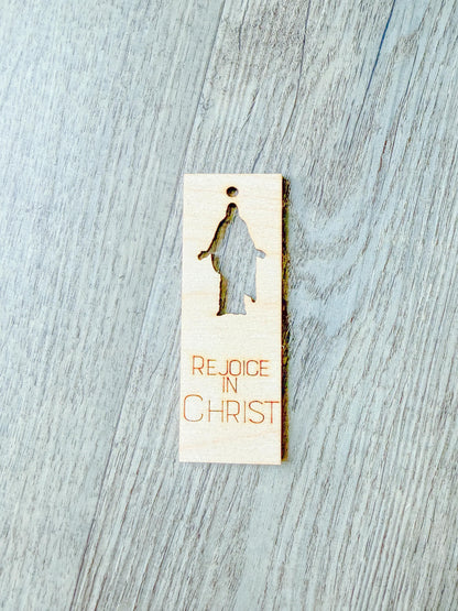Rejoice in Christ Jesus Silhouette Bookmark