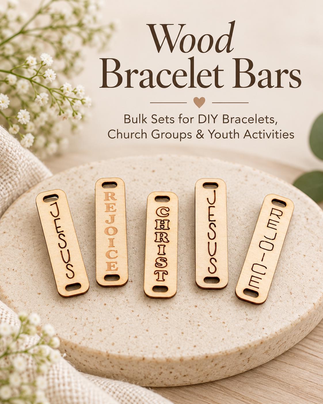 Rejoice in Christ Bracelet Bars