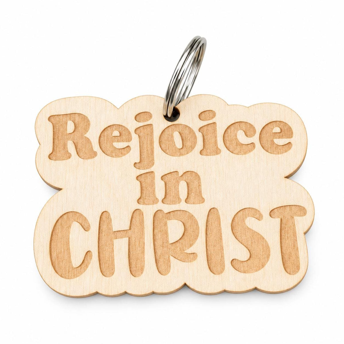 Rejoice in Christ Keychain | Pick Your Style