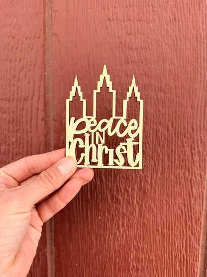 Peace in Christ Temple Ornament