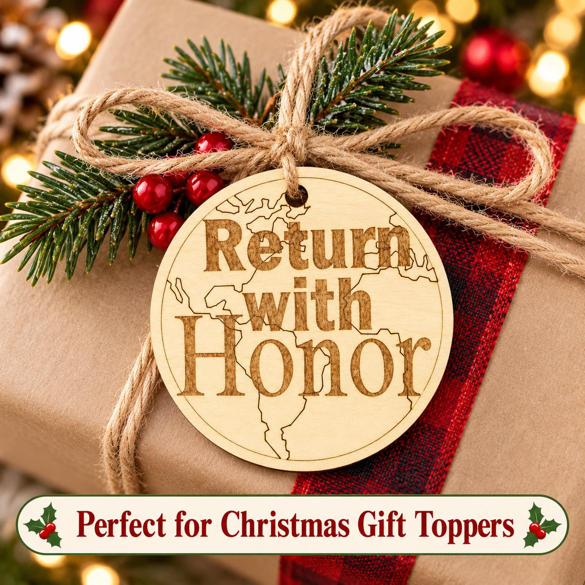 Return with Honor Missionary Ornament