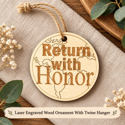 Return with Honor Missionary Ornament