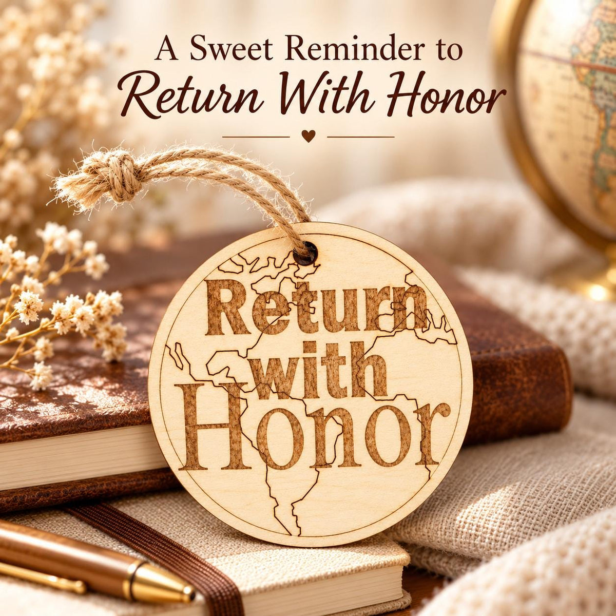 Return with Honor Missionary Ornament
