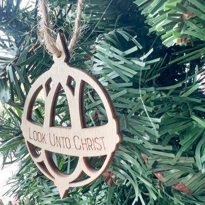 Set of 50 - "Look Unto Christ" Ornaments