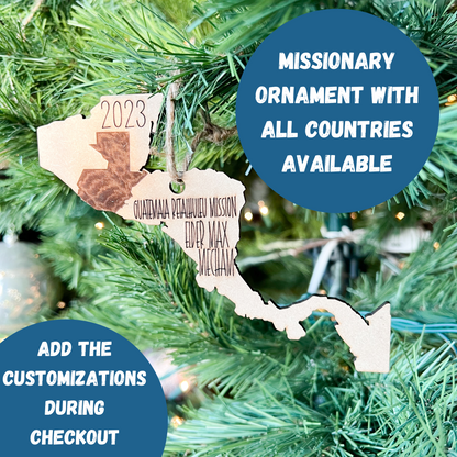 Mission-Themed Ornament