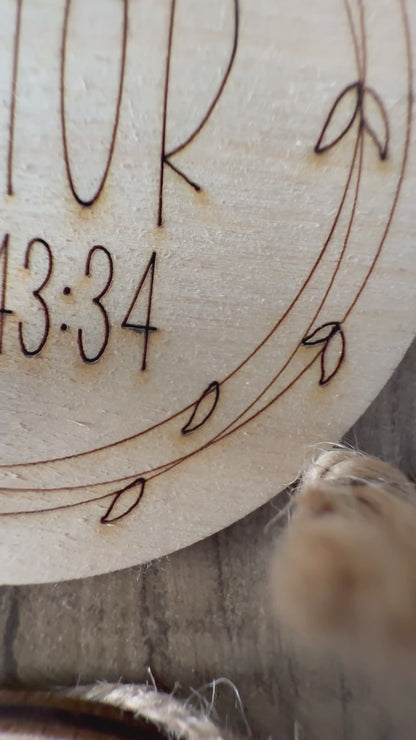 25 Names of Christ Wooden Ornament Set – Doctrine & Covenants Collection