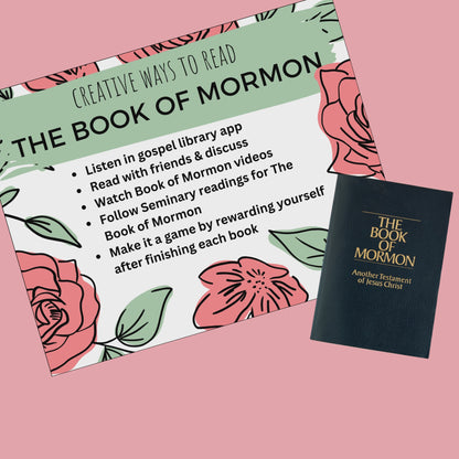 Book of Mormon Reading Ideas Postcard