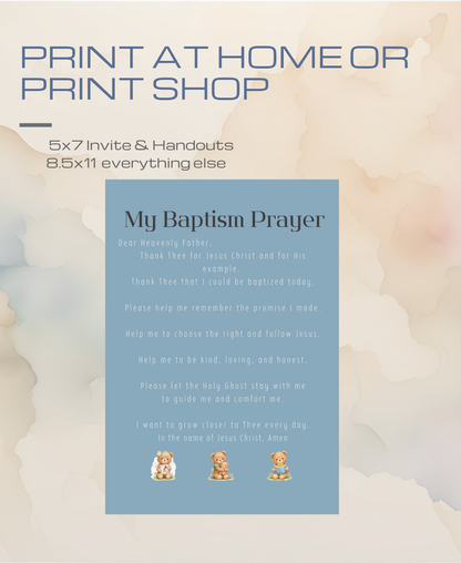 3 Bears of Baptism Talk