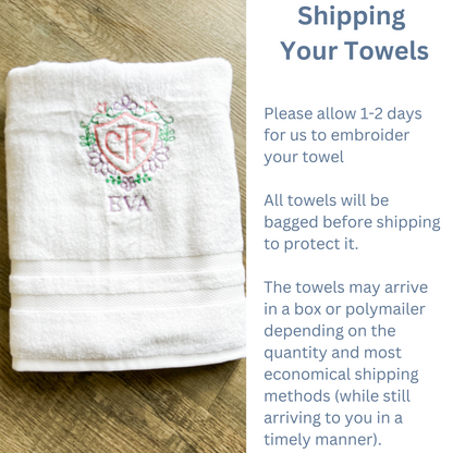 Floral CTR Towel