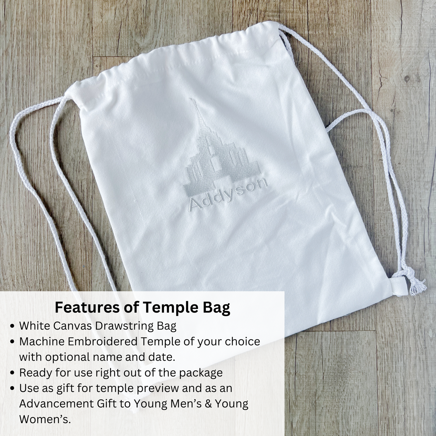 Youth Temple Bag