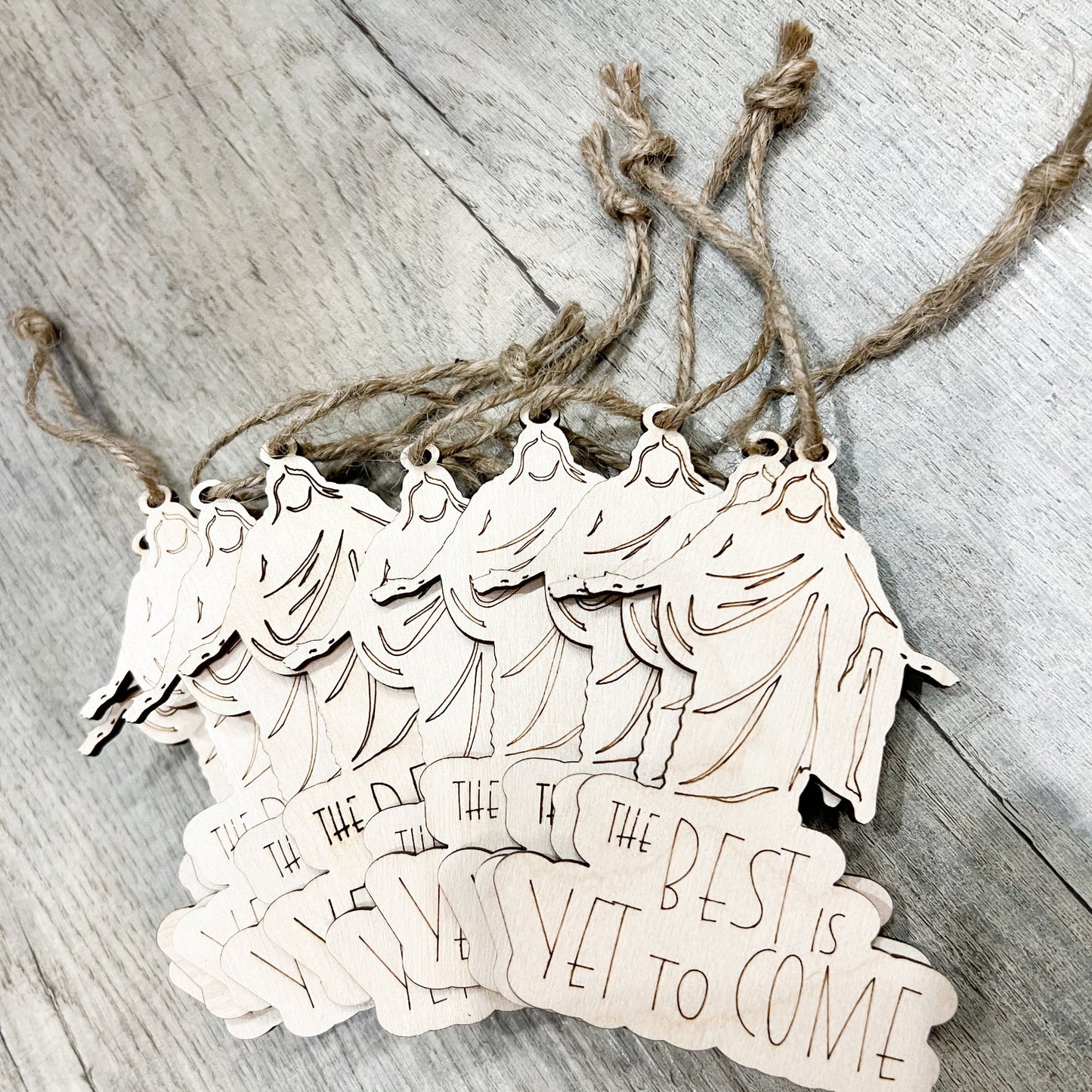 Set of 50 - "The Best is Yet to Come" Ornaments